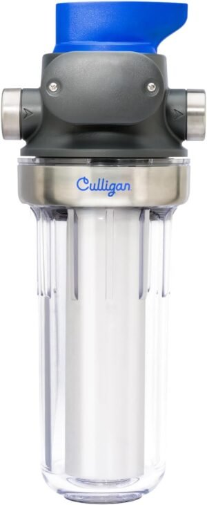 Culligan WH-S200-C Whole-House Sediment Water Filtration System, Clear