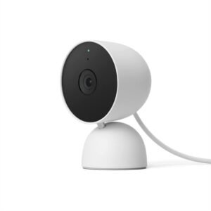 Google indoor Nest Security Cam 1080p (Wired) – 2nd Generation – Snow