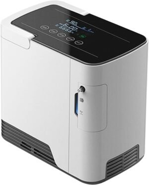 Oxygen Generator 1-7L Adjustable Oxygen Machine,Oxygen Concentrator Machine for Home Use with Accessories(1L-90%)
