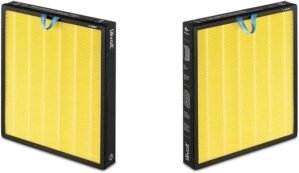 LEVOIT Vital 200S Pet Allergy Air Purifier Replacement, 3-in-1 True HEPA, High-Efficiency Activated & Vital 100S Pet Allergy Air Purifier Replacement, 3-in-1 HEPA High-Efficiency Activated Carbon