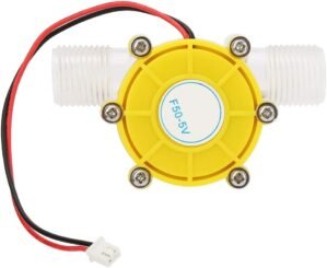 Micro Hydro Turbine, F50 Regulated DC Micro Hydroelectric Generator DC Water Flow Pump Turbine Hydroelectric Power Energy Generator(5V)