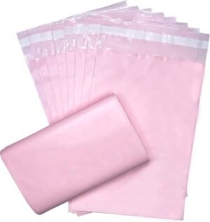 Sanitary Napkin Disposal Bags – Block Odors, Great Adhesion, Perfect Size – Feminine Hygiene Disposal Bags for Tampons and Pads Pink 100Pcs