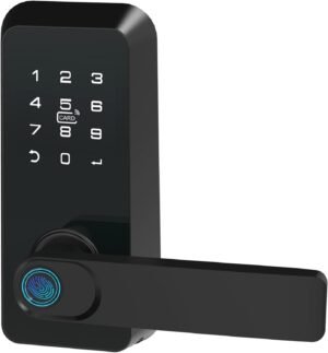 GOLDENKEY Fingerprint Door Lock,Keyless Door Lock,Biometric Door Lock, Keypad Entry Door Lock,Passcode Code Door Lock Digital Door Lock