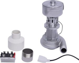 Hydro Generator Micro Hydro Water Turbine Generator US Plug for Household Lighting TV Electric Furnace 110V (500W)