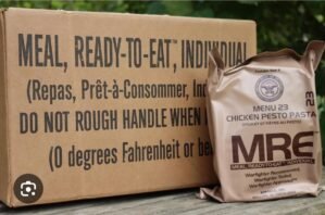 MRE (Meal Ready to Eat) with 2026,2027 Inspection Dates US Meals Ready to Eat Military MRE A Menu with Heater Box of MRE Meals Full Meal with 12 individual Packs