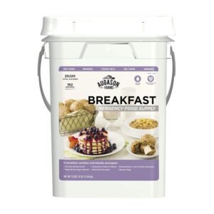 Augason Farms Breakfast Emergency Food Supply 4 Gallon Pail