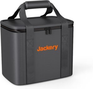 Jackery Carrying Case Bag (S Size) for Explorer 240/300 / 500 Portable Power Station – Black (Power Station Not Included)