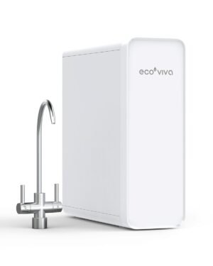 Reverse Osmosis System, 600GPD Tankless Reverse Osmosis Water Filter, 8 Stage Filtration Under Sink RO System, 2.5:1 Pure to Drain, Filter Life Monitor, RO&Filtered Water Options White