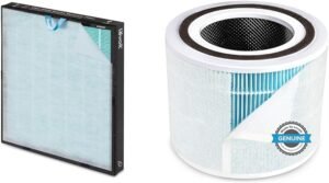 LEVOIT Vital 200S Smoke Remover Air Purifier Replacement & Core 300 Air Purifier Smoke Remover Replacement Filter
