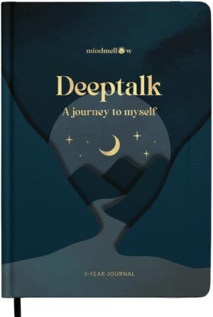 3-Year Gratitude Journal for Women “DEEPTALK CANYON” – Guided One Line a Day Journal with Prompts for Habit Tracking & Self Care – 5 Minute Journal for Daily Mindfulness and Lasting Change