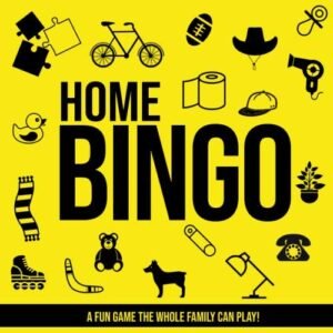 Home Bingo!: An Indoor fun game the whole family can play! Activity for Kids
