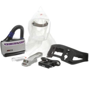3M PAPR Respirator, Versaflo Powered Air Purifying Respirator Kit, TR-600-ECK, Easy Clean and Easy to Use, All-in-One Respiratory Protection, High Capacity Battery, Food Safety, Painting