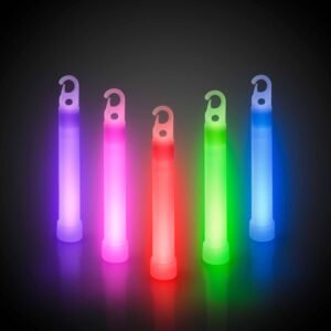 Windy City Novelties – 50 Pack – 4″ Premium Glow Sticks