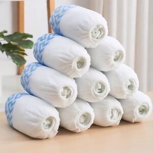 Shoe Covers Disposable Non-slip – 100 Pack (50 Pairs) Non-Woven Thick Shoe Booties, Recyclable Shoe Covers for Indoor，Durable Protector Covers Perfect for your Home, floors and Clean Environments