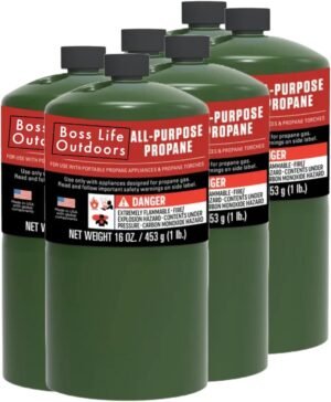 Coleman Propane Cylinders – 16 Oz (6 Pack)