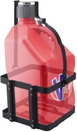 Fuel Jug Container Holder Mount, Gas Can 5 Gallon Holder Rack, Mouting Bracket Compatible with VP Racing Can 5 Gallon (Holder only), 1 Pack