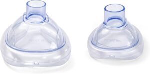 LifeVac Replacement Mask Kit – Portable Suction Rescue Device, First Aid Kit for Kids and Adults, Portable Airway Suction Device for Children and Adults – 1 Adult and 1 Pediatric Bundle