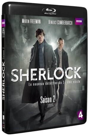 Sherlock (Season 2) [ NON-USA FORMAT, Blu-Ray, Reg.B Import – France ]