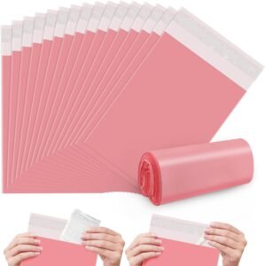 Sanitary Napkin Disposal Bags FARVIGOR, 100Pcs Women Feminine Hygiene Disposal Bags for Tampons and Pads, Personal Disposal Bag Self-Sealing, Privacy Protection, 9.8×5.9 (Pink)