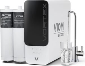 VIOMI® 4-Years RO Water Filtration System, 9 Stage Reverse Osmosis Water Filter, 600GPD, NSF/ANSI 372&53&42 Certified, 3:1 Tankless Reverse Osmosis System Under Sink with Faucet,TDS PFOS&PFOA Reduce