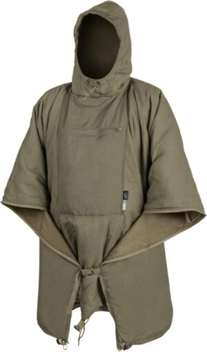 Helikon-Tex Swagman Roll Military Poncho – Multi-Purpose Poncho & Emergency Poncho – Survival Gear – Woobie Blanket & Jacket