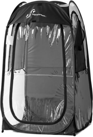 Sportneer Sports Tent, 1 Person Pop Up Tent for Sports -Cold Wind and Rain Instant Tent Shelter for Soccer, Football, Fishing, Camping, Outdoor Sports Event