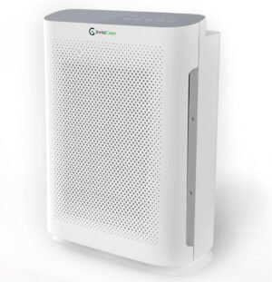 Air Purifier for Home Allergies & Pets | 4-in-1 H13 True HEPA Filter/Ionizer/Carbon + UV Light | Portable Air Purifiers for Large Room & Bedroom Odor Elimination – InvisiClean Aura II