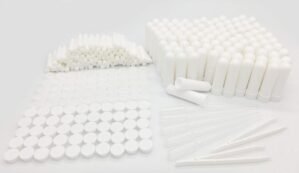 Essenial Oil Aromatherapy Blank Nasal Inhtaler Tubes (Includes 100 inhalers+110 unscented Wicks+5 Plastic Droppers+2Plastic Tweezers)