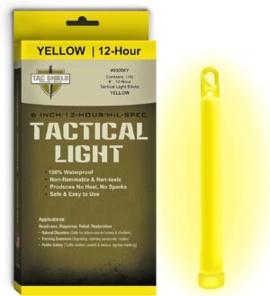 TAC SHIELD Tactical 12 Hour Light Stick (10-Pack)