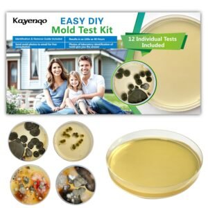 Mold Test Kit for Home – 12 Simple Detection Tests,Test HVAC System,Home Surfaces,& Indoor Air Quality Testing Kits,DIY Mold Detector at Home,Includes Detailed Mold Identification Guide,air Tester