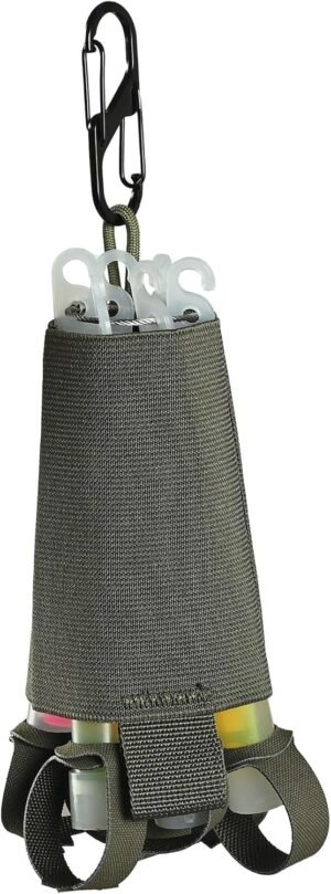 SABADO Tactical Chem Lights with Holders and Carabiner Clip, 6 Ultra Bright Glow Sticks with 12 Hour Duration for Camping Fishing and Hunting