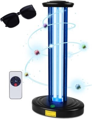 Home Disinfection Device,UV Light Sanitizer,Ultraviolet Light Sanitizer for Room,Ultraviolet Light with Timing and Remote Control,UVO Light
