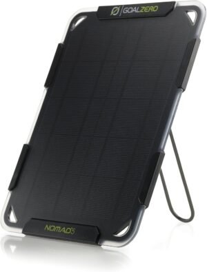 Goal Zero NOMAD 5 Solar Panel, Small, Lightweight, 11500 BT204