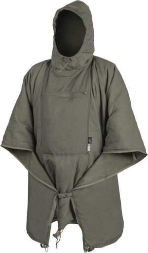 Helikon-Tex Swagman Roll Military Poncho – Multi-Purpose Poncho & Emergency Poncho – Survival Gear – Woobie Blanket & Jacket