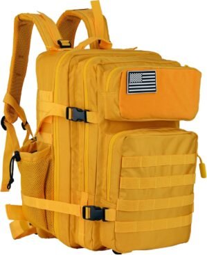 Military Tactical Backpack – 45L Molle Assault Pack for 3-Day Survival, Gym, Hunting, and Daily Use – Versatile Military Backpack & Trekking Day Pack
