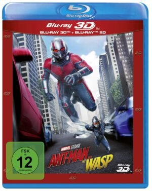 Ant-Man and the Wasp (+ Blu-ray 2D) [2018] [Region A & B & C]