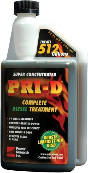 PRI Fuel Stabilizer – LUBRICITY – STABILITY DIESEL TREATMENT 32Oz